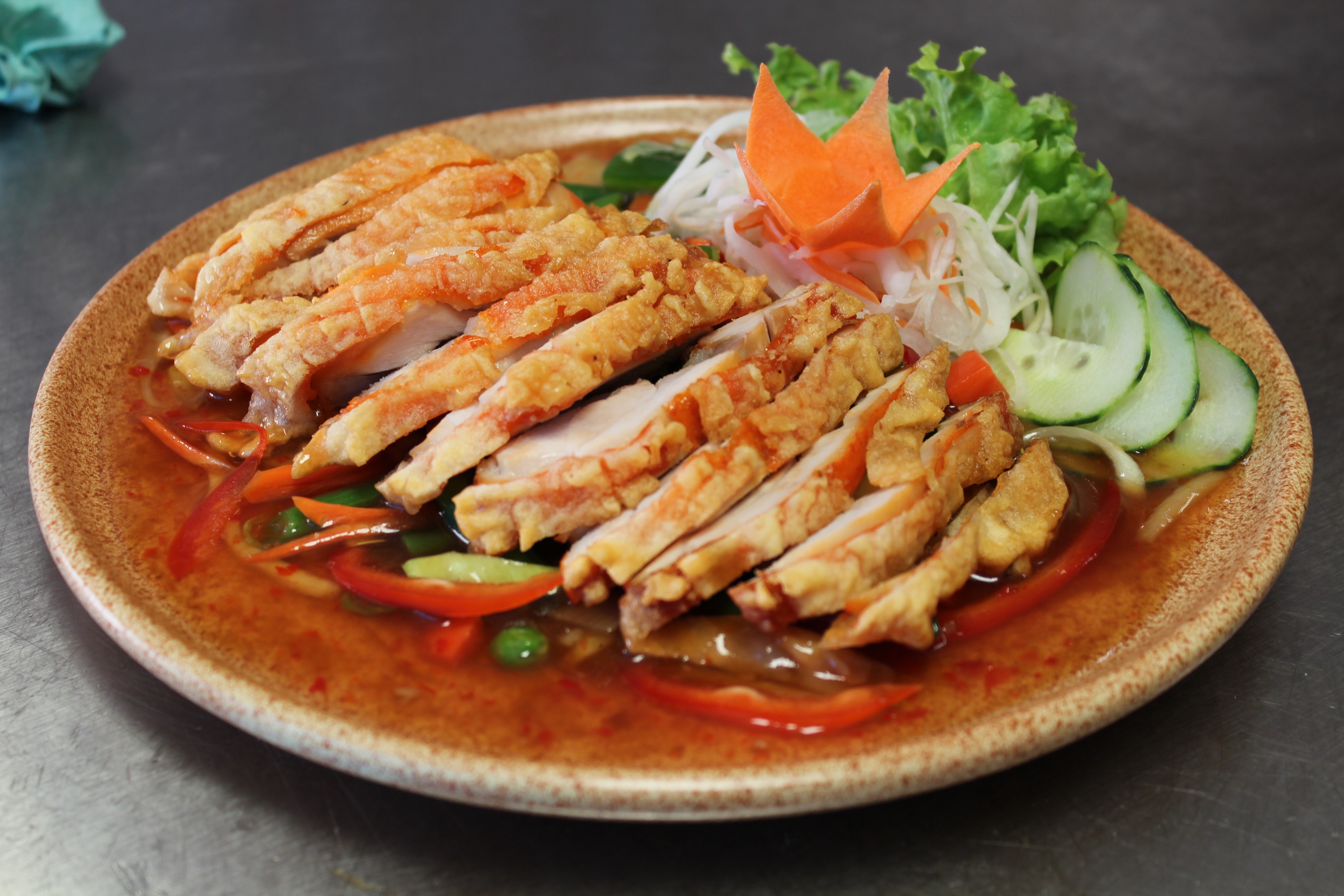 Thajské křupavé kuře